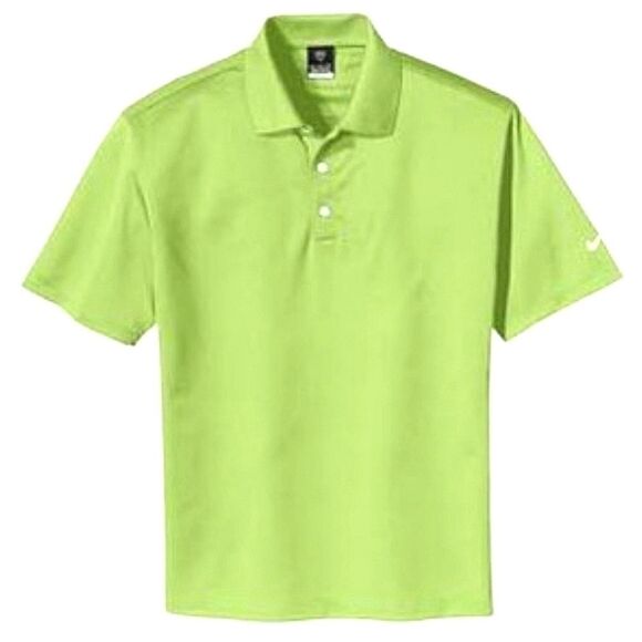 Nike Men's Neon Golf Tech Sport Dri-FIT® Polo - Picture 1 of 12